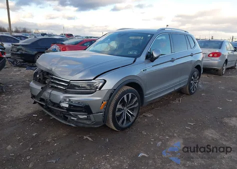2020 Volkswagen Tiguan 2.0T Sel Premium R-Line from USA, damaged, VIN 3VV4B7AX9LM134878